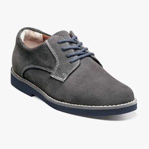 Gray Kearny Jr. Boys Plain Toe Oxford; Sz. 5
